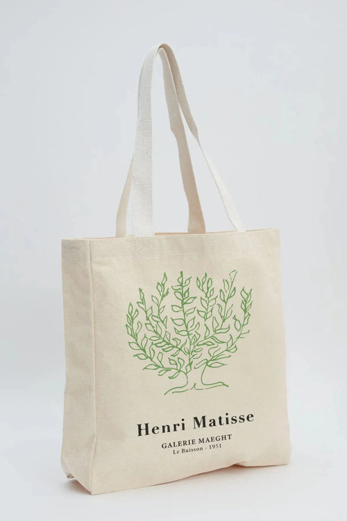 Fonksy Henri Matisse Le Buisson Kanvas Omuz Çantası
