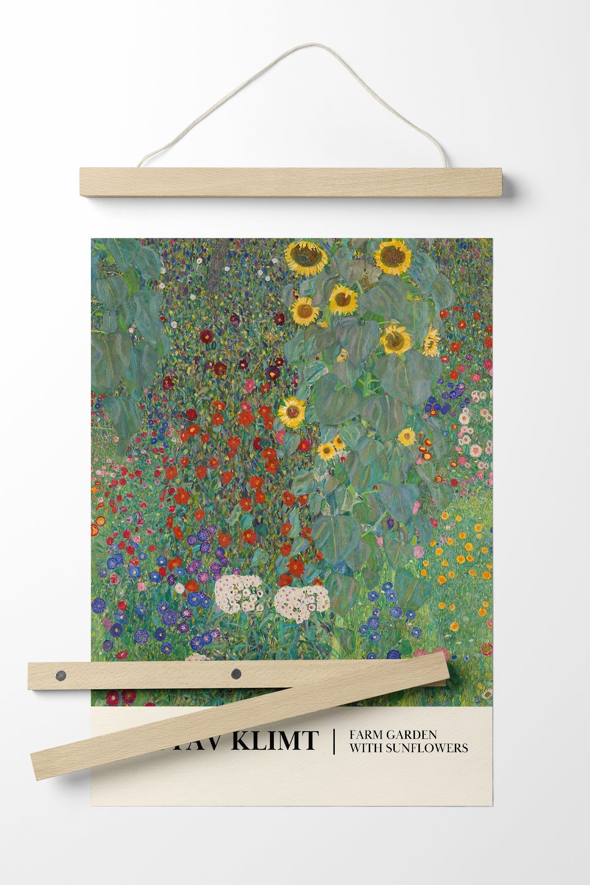 Gustav Klimt Mıknatıslı Ahşap Tablo Seti 3'lü