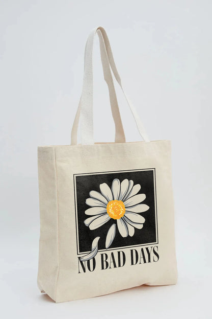 Fonksy No Bad Days Kanvas Omuz Çantası