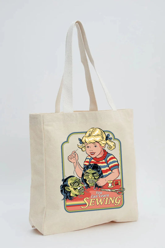 Fonksy Sewing Kanvas Omuz Çantası