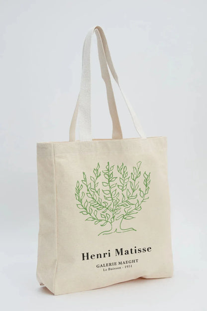 Fonksy Henri Matisse Le Buisson Kanvas Omuz Çantası