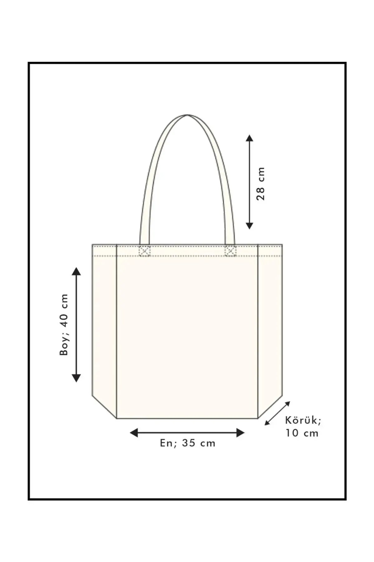 Fonksy Sewing Kanvas Omuz Çantası