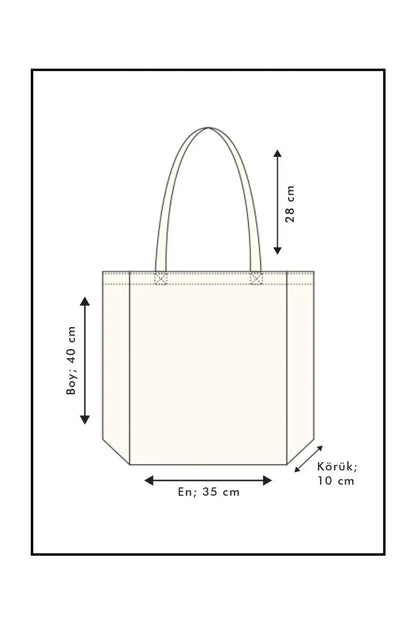 Fonksy Sewing Kanvas Omuz Çantası