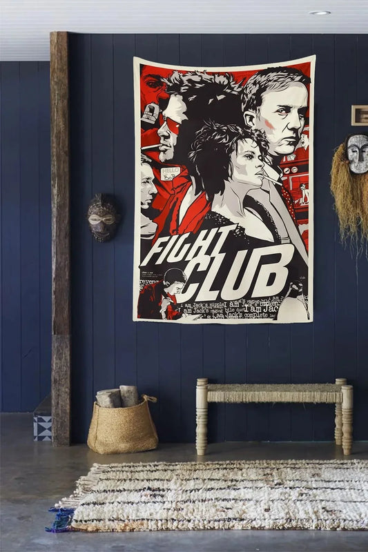Fight Club Duvar Örtüsü