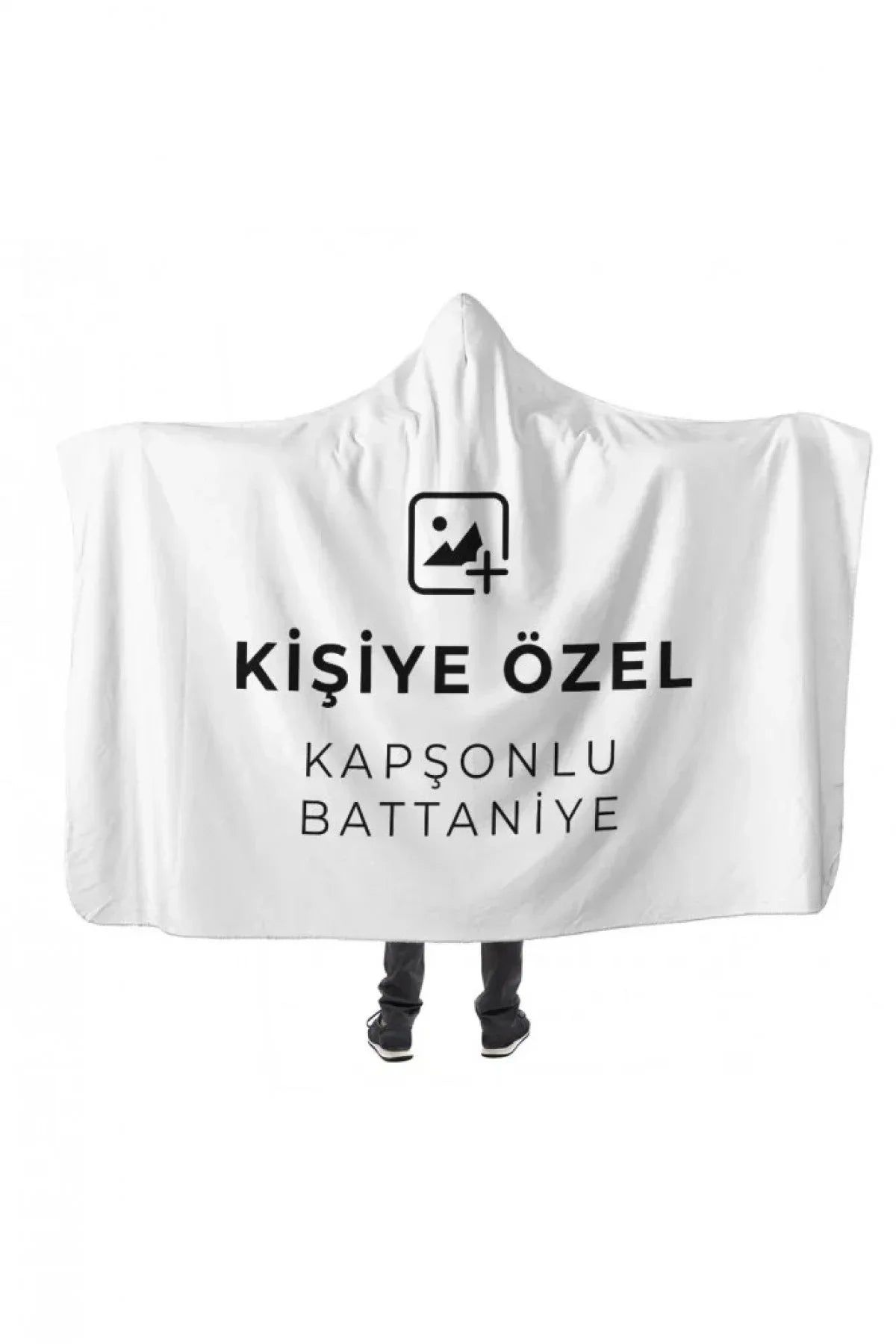 Kişiye Özel Kapşonlu Battaniye